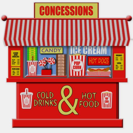 Concessions Stand Sticker