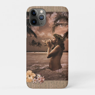 Conch Blowing iPhone 11 Pro Case