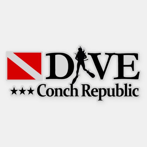 Conch Republic DV4 Sticker