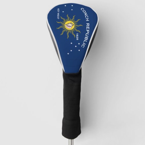 Conch Republic flag Golf Head Cover