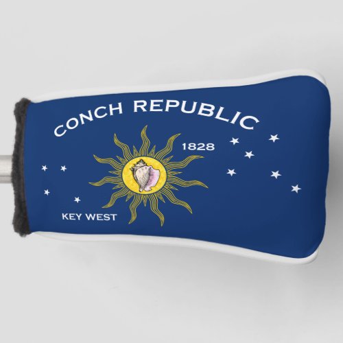 Conch Republic flag Golf Head Cover