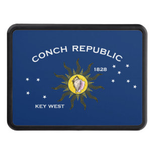 Conch Republic Flag Key West Florida Hitch Cover