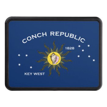 Conch Republic Flag Key West Florida Hitch Cover by FlagGallery at Zazzle