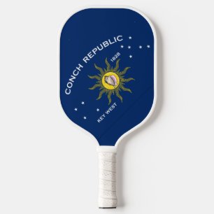 Conch Republic Flag Pickleball Paddle