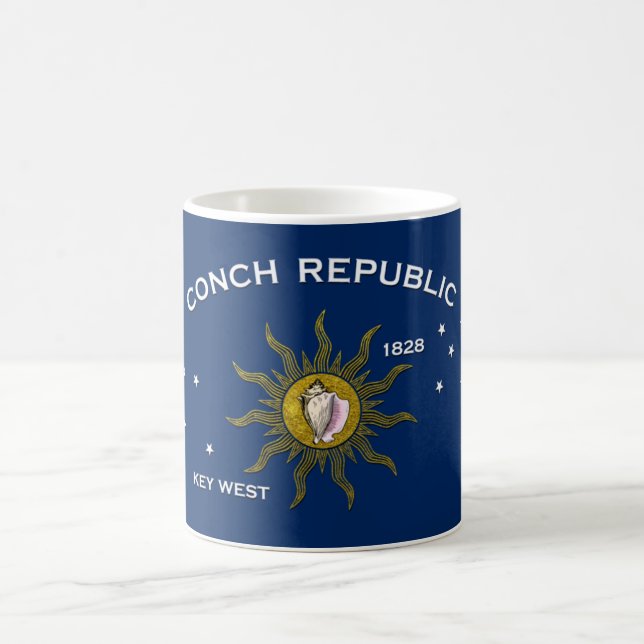 Conch Republic Key West Coffee Mug (Center)