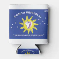 Conch Republic Can Koozie - Florida Keys Brewing Company