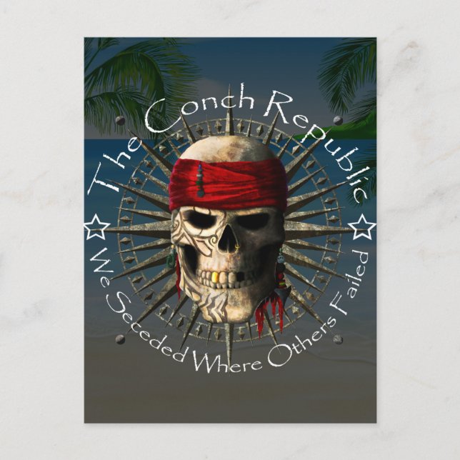Conch Republic We Seceded Postcard (Front)