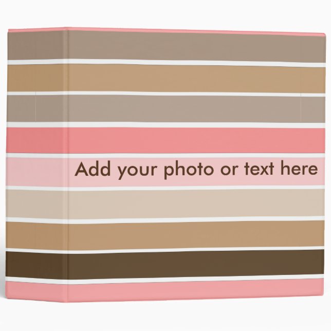 Conch Seashell Colors Binder (Front/Spine)