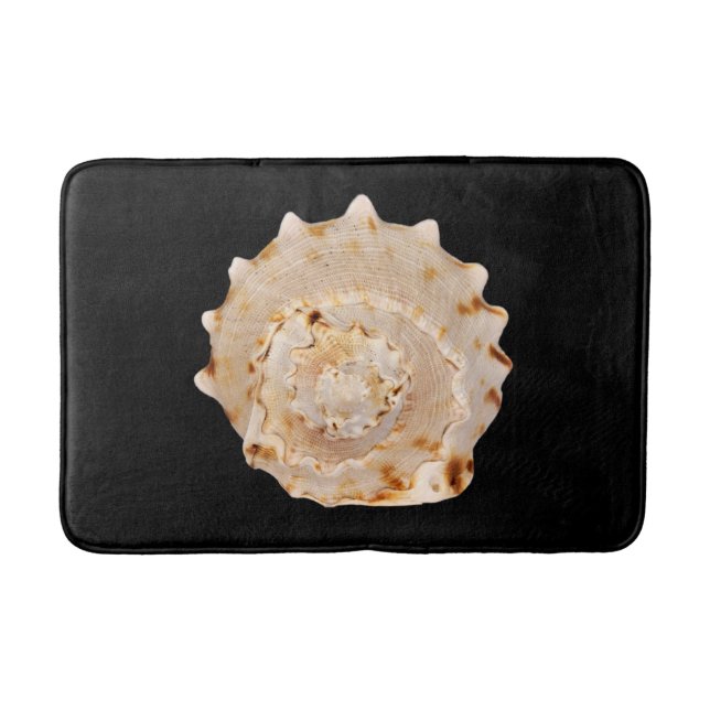 Conch Shell Bath Mat (Front)