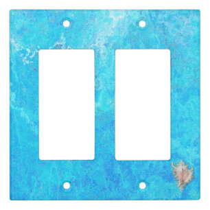 Conch Shell "Beach Life"  Light Switch Cover