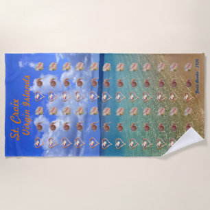 Conch Shell Beach Towel