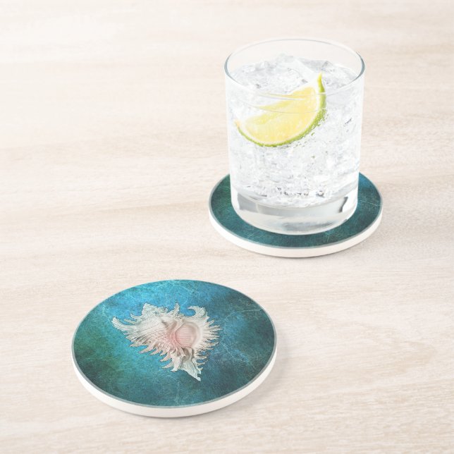 Conch Shell Coaster (Side)