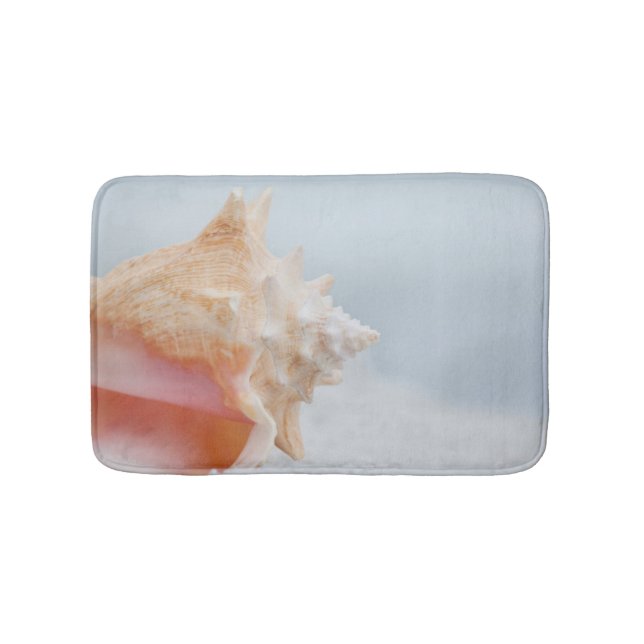 Conch Shell | Florida Bathroom Mat (Front)