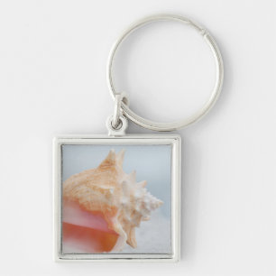 Conch Shell Florida Keychain