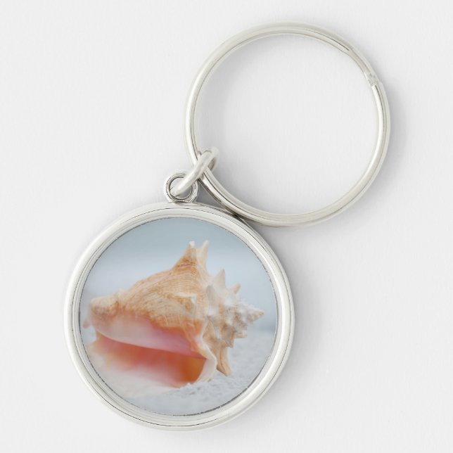 Conch Shell Keychain (Front)