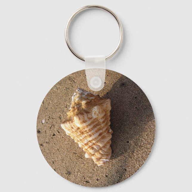 Conch Shell Keychain (Color) (Front)
