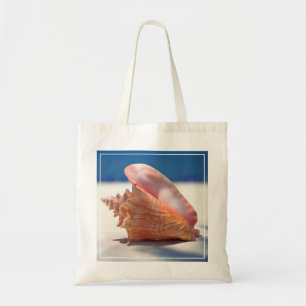 Conch Shell On Beach 2 Tote Bag