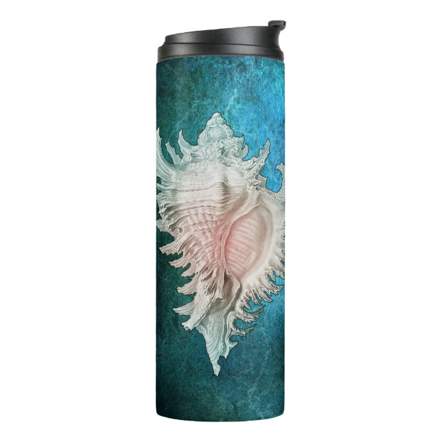 Conch Shell  Thermal Tumbler (Rotated Left)