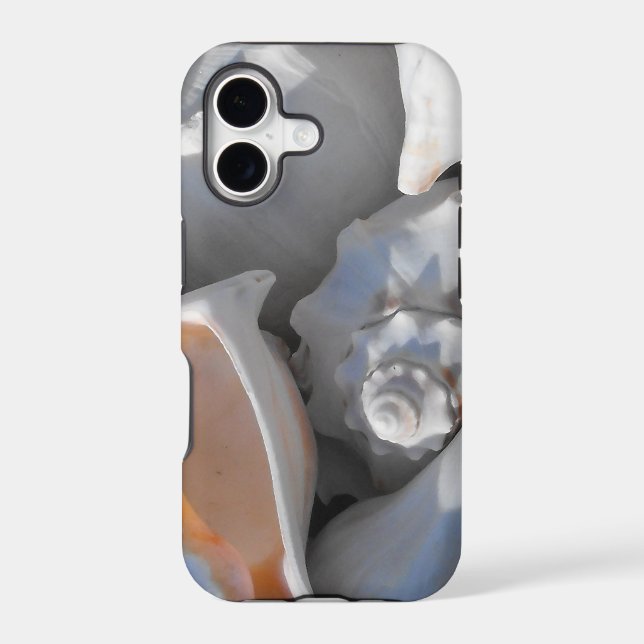 Conch Shells Closeup Iphone Case (Back)