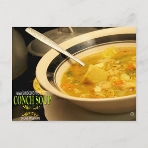 Conch Soup Postcard
