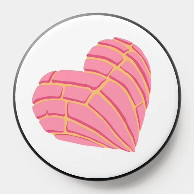 Concha Heart/Valentine's Day PopSocket (Popsocket)