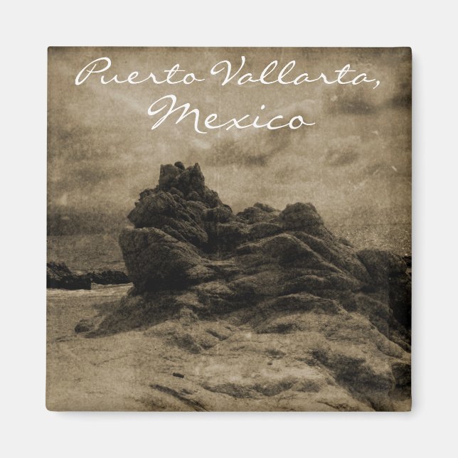 Conchas Chinas View Antique Magnet (Front)