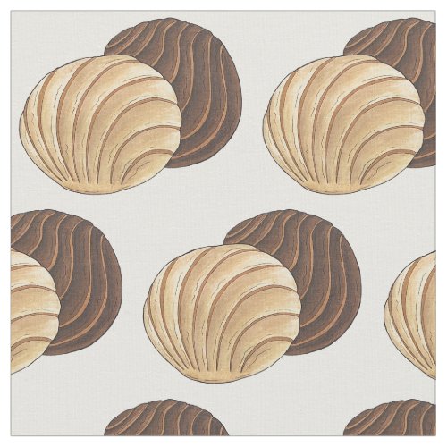 Conchas Mexican Pan Dulce Sweet Bread Panadera Fabric