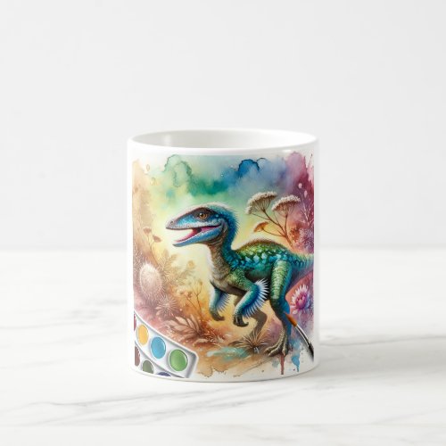 Conchoraptor in Watercolor 140624AREF106 _ Waterco Coffee Mug