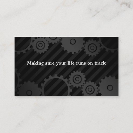 Customizable Concierge Business Cards