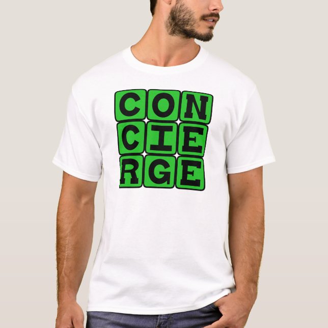 Concierge, Service Position T-Shirt (Front)