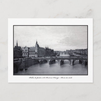 Conciergerie au 19e siècle - Paris Postcard