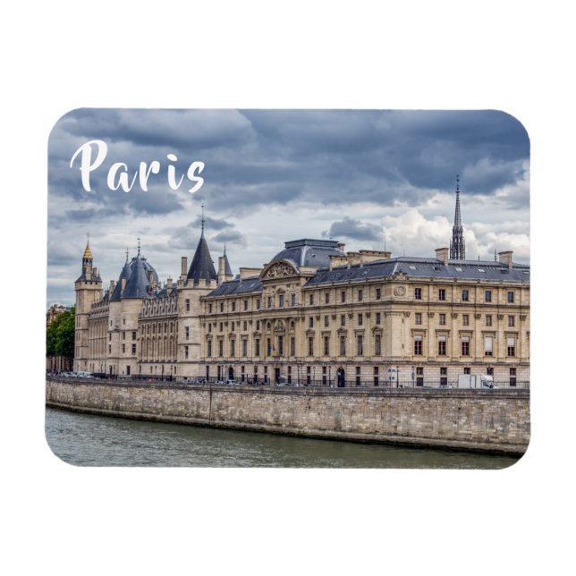 Conciergerie on the ile de la Cite in Paris Magnet (Horizontal)