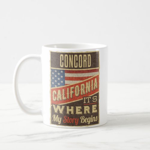 Concord California Coffee Mug