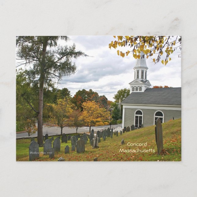 Concord Center Postcard (Front)