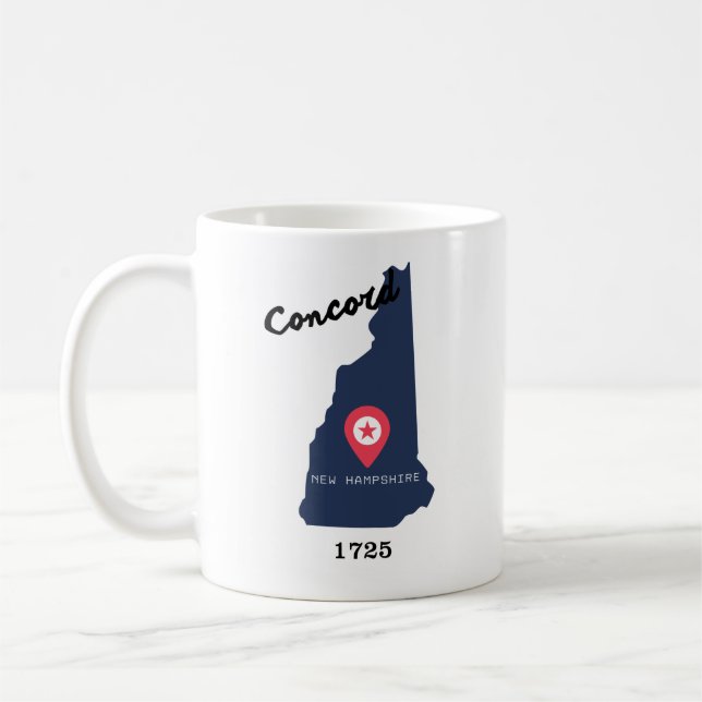 Concord coffee mug  (Left)