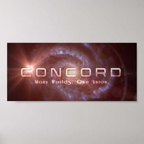 Concord Logo 10x45 Poster