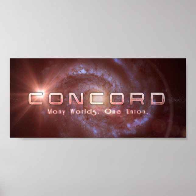 Concord Logo (10x4.5) Poster (Front)