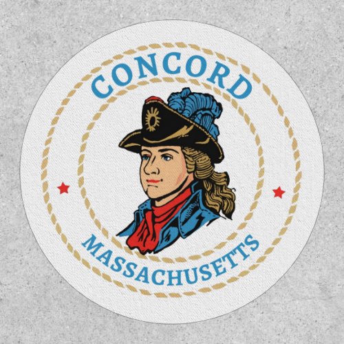 Concord Massachusetts Colonial Patch