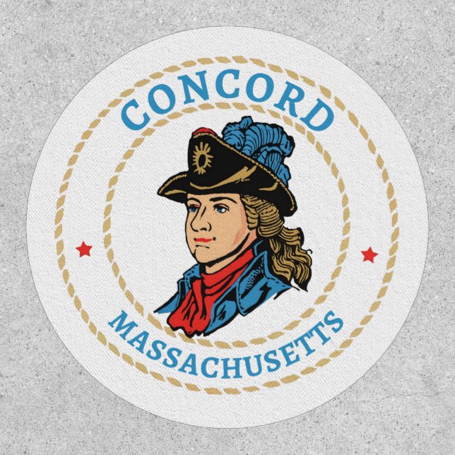 Concord Massachusetts Colonial Patch (Front)