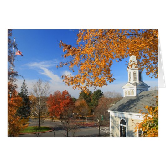Concord Massachusetts in Autumn (Front Horizontal)