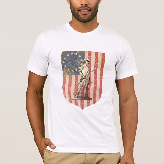 Concord Minuteman T-Shirt (Front)