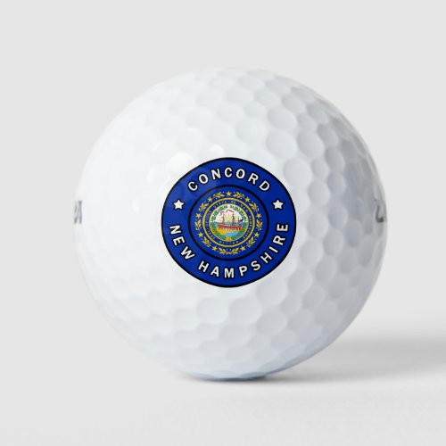 Concord New Hampshire Golf Balls