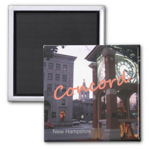 Concord New Hampshire Photo Souvenir Magnets