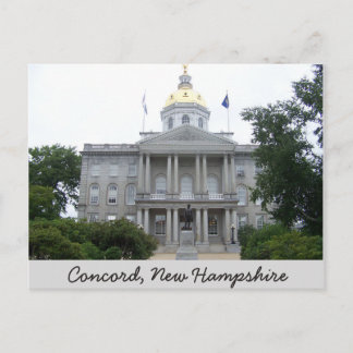 Concord, New Hampshire Post Card