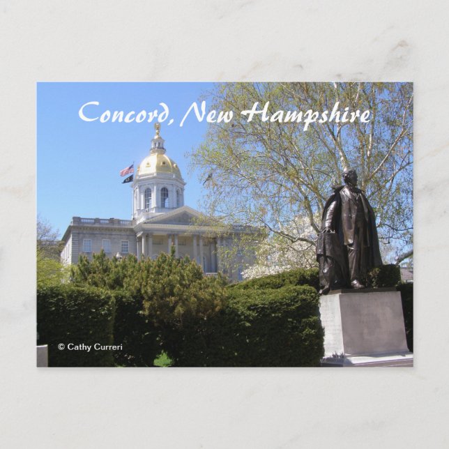 Concord, New Hampshire Postcard (Front)