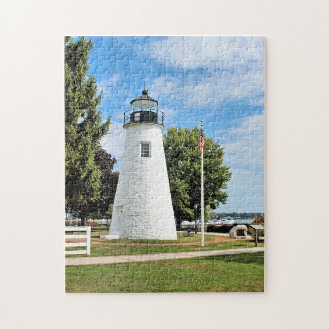 Concord Point Lighthouse, Maryland Jigsaw Puzzle (Vertical)