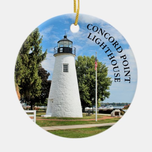 Concord Point Lighthouse Maryland Ornament