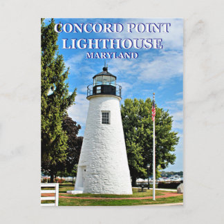 Concord Point Lighthouse, Maryland Postcard