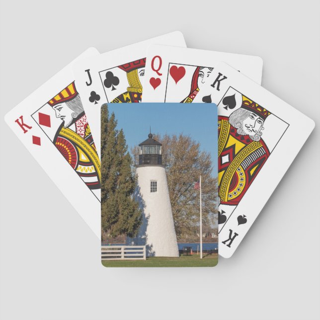 Concord Point Lighthouse Poker Cards (Back)