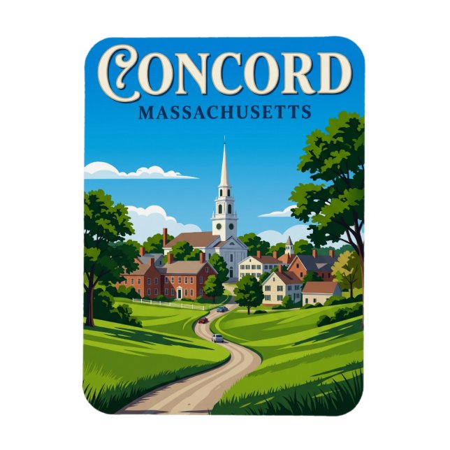 Concord USA Magnet (Vertical)